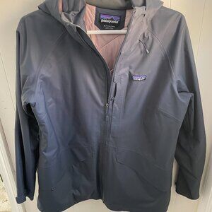 Women's Patagonia Insulate Snowbelle Jacket Slate color